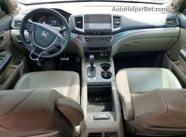 5FPYK2F62KB005202 2019 HONDA RIDGELINE Maroon Սարքավորումների վահանակի տեսք