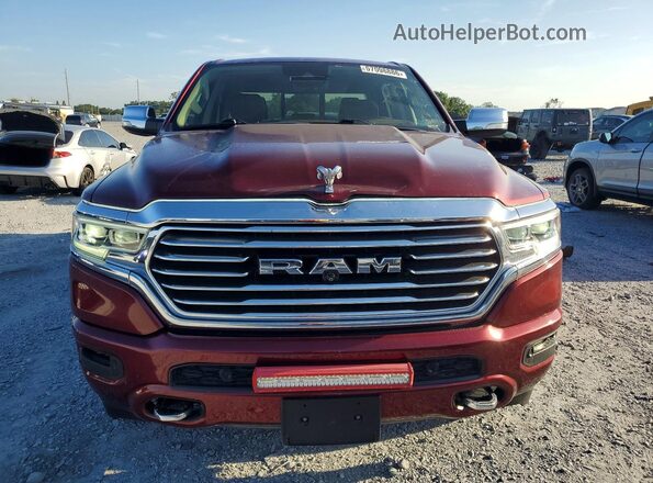 1C6SRFKT9MN568658 2021 RAM 1500 Red Вид ззаду