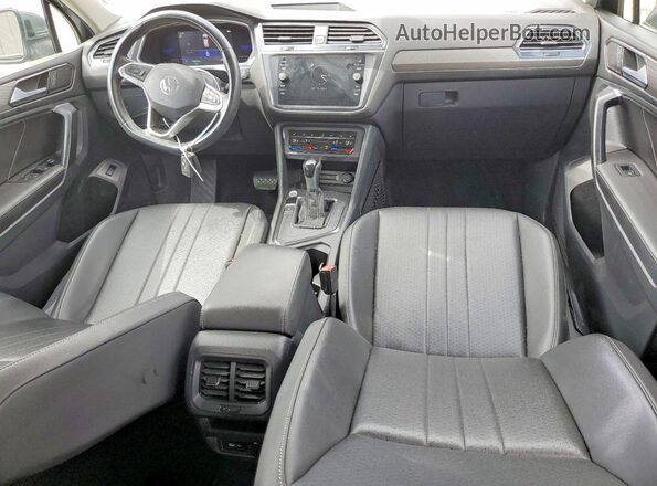 3VV3B7AX1NM100402 2022 VOLKSWAGEN TIGUAN Gray Սարքավորումների վահանակի տեսք