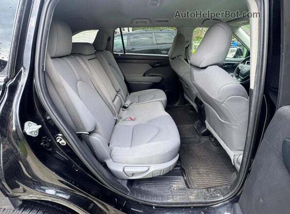 5TDBZRBH9NS165653 2022 TOYOTA HIGHLANDER Black 