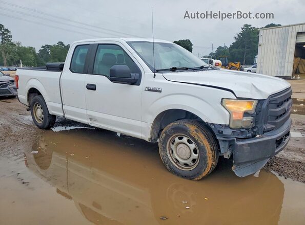 1FTEX1C85GFC00341 2016 FORD F150 White Դիմացի տեսք