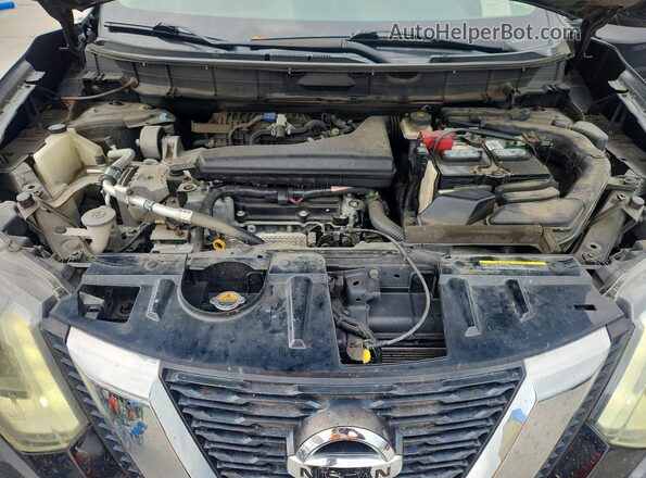 5N1AT2MT1HC744448 2017 NISSAN ROGUE Black Вид наклейки з VIN-кодом