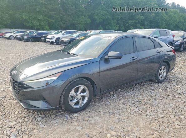 5NPLL4AG3MH017908 2021 HYUNDAI ELANTRA Gray 