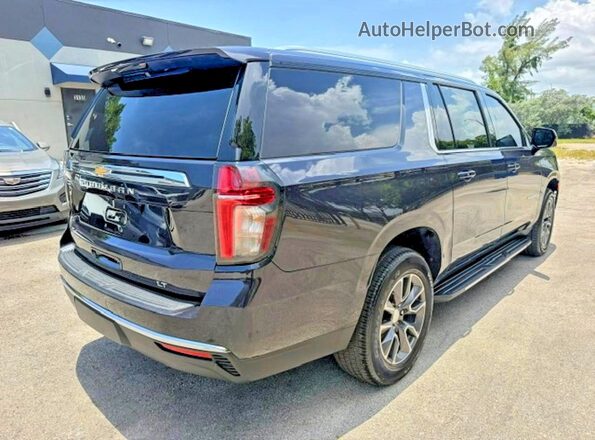 1GNSCCKDXPR303222 2023 CHEVROLET SUBURBAN Gray Front right