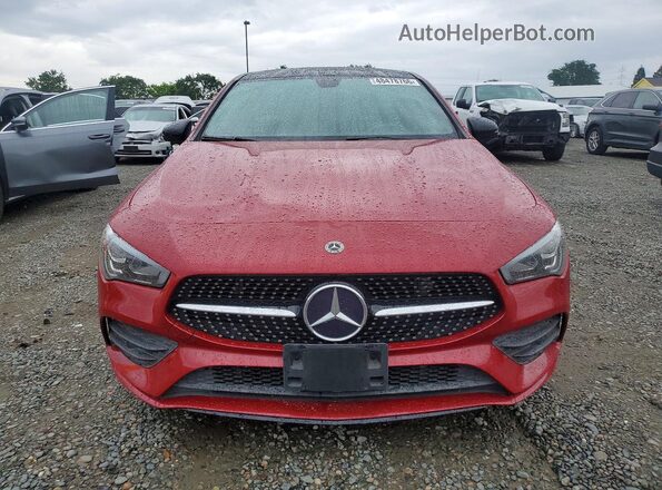 W1K5J4GB0MN211005 2021 MERCEDES-BENZ CLA-CLASS Red Вид спереду