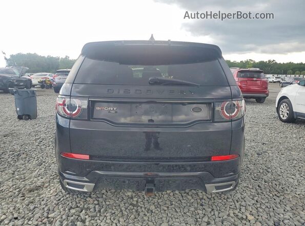 SALCT2GX3KH828379 2019 LAND ROVER DISCOVERY Black Вид салону спереду