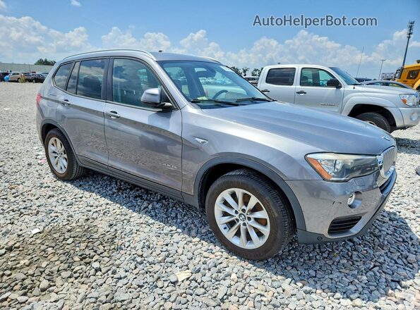 5UXWX9C35H0W69987 2017 BMW X3 Gray Widok z przodu
