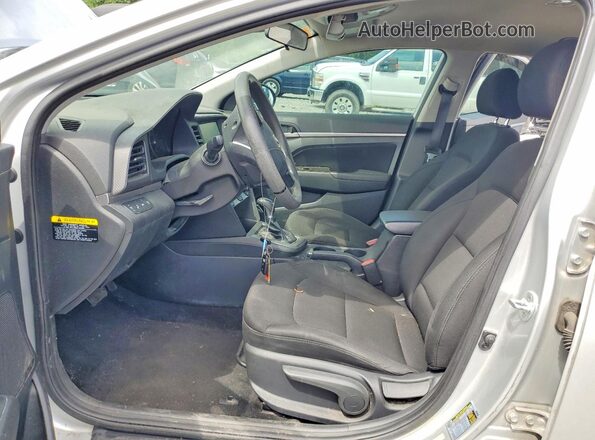 5NPD84LF2KH415084 2019 HYUNDAI ELANTRA Silver წინა პანელის ხედი