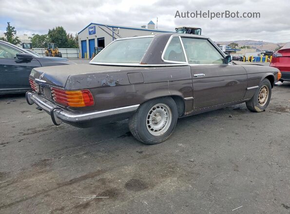 350SL001431 1972 MERCEDES-BENZ SL Коричневый Задняя правая четверть