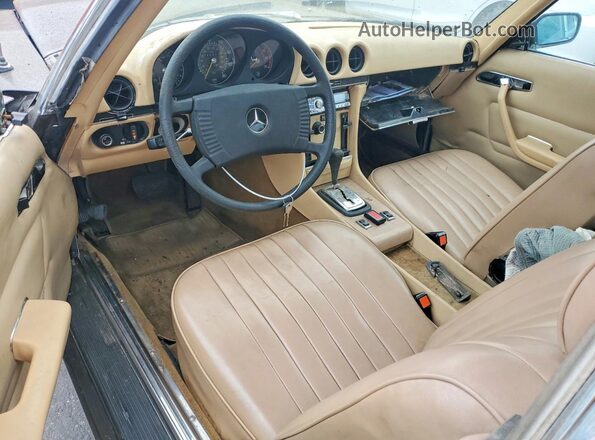 350SL001431 1972 MERCEDES-BENZ SL Коричневый Вид панели приборов