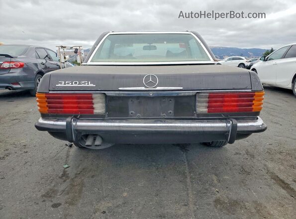 350SL001431 1972 MERCEDES-BENZ SL Коричневый Вид сзади
