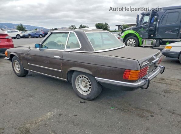 350SL001431 1972 MERCEDES-BENZ SL Коричневый Задняя левая четверть