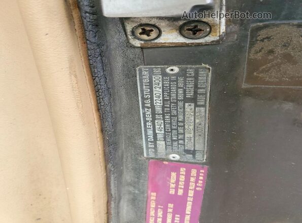 350SL001431 1972 MERCEDES-BENZ SL Коричневый Вид подкапотного пространства
