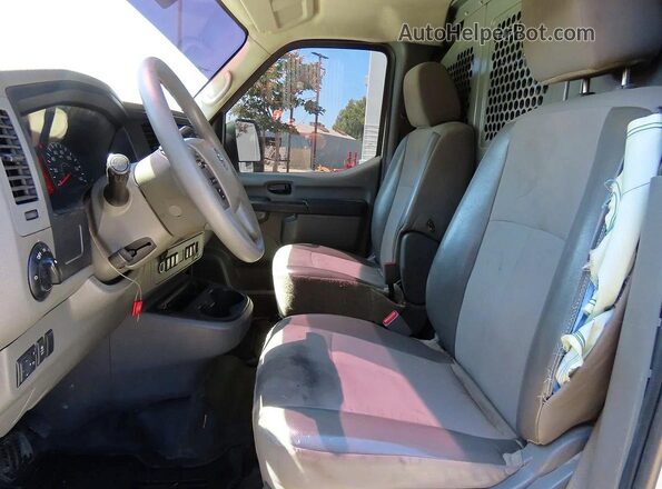 1N6BF0KM3LN806880 2020 NISSAN NV White უკანა სავარძლების ხედი