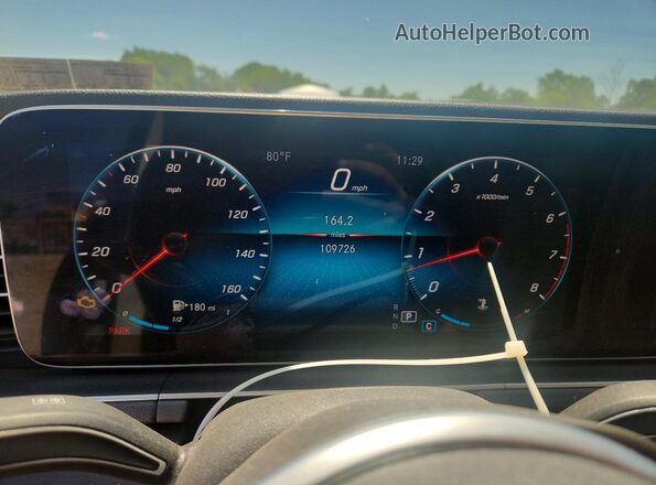 4JGFB4KB1LA109281 2020 MERCEDES-BENZ GLE Черный Вид задних сидений