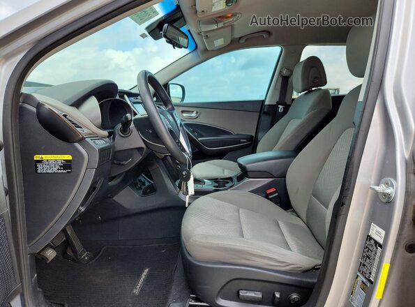 KM8SM4HF9HU170516 2017 HYUNDAI SANTA FE Silver 