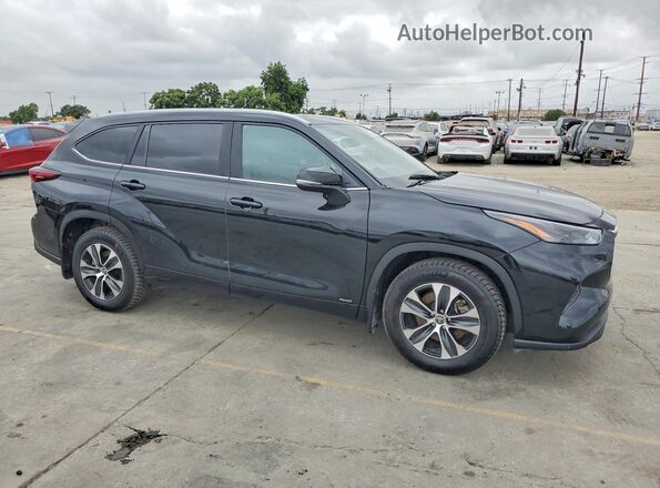 5TDKBRCH4SS668103 2025 TOYOTA HIGHLANDER Black Front view