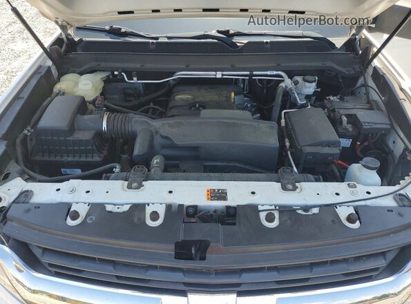 1GCHSBEA1K1259586 2019 CHEVROLET COLORADO Белый Вид подкапотного пространства