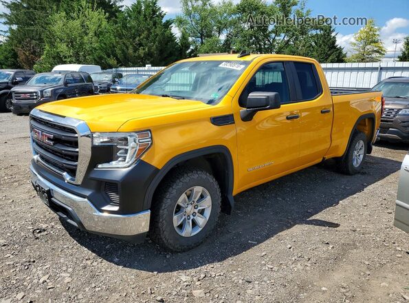 1GTR8AEK7MZ215215 2021 GMC SIERRA Yellow Trasero izquierdo