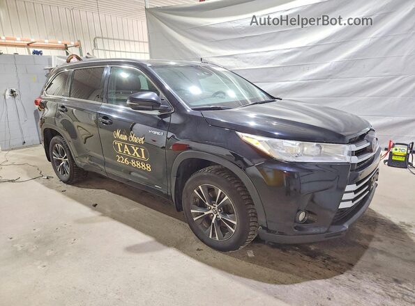 5TDJGRFH2HS020681 2017 TOYOTA HIGHLANDER Black Vista frontal