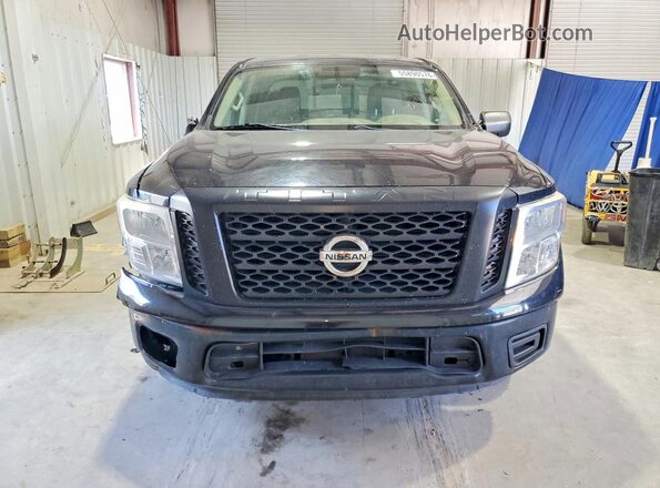 1N6AA1EK8HN544386 2017 NISSAN TITAN Black Widok z tyłu