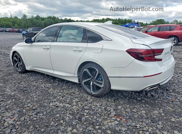 1HGCV1F35JA085470 2018 HONDA ACCORD White 