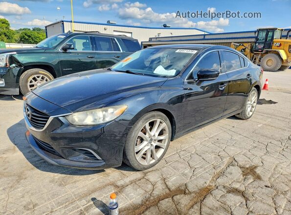JM1GL1V5XH1112987 2017 MAZDA 6 Black Tył lewy