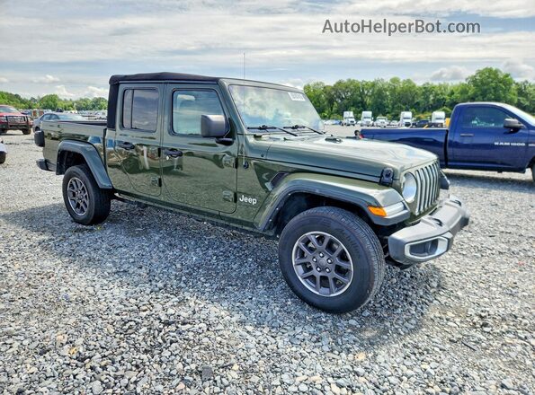 1C6HJTFG2NL129487 2022 JEEP GLADIATOR Зеленый 