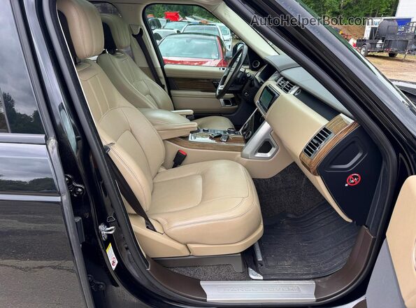 SALGS2SV6KA532162 2019 LAND ROVER RANGE Black Հետևի տեսք