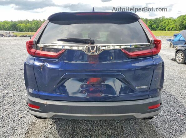 2HKRW2H96LH674942 2020 HONDA CR-V Синий Вид салона спереди