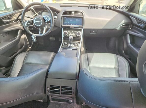 SAJAJ4FX7LCP60279 2020 JAGUAR XF White Widok zestawu wskaźników
