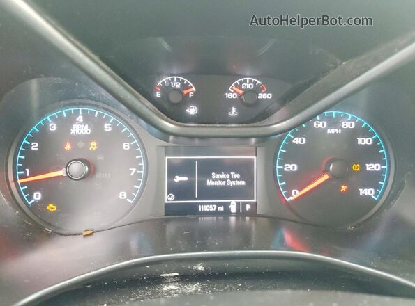 1GCGSBENXM1213420 2021 CHEVROLET COLORADO White Հետևի նստատեղերի տեսք