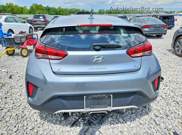 KMHTG6AF3KU017669 2019 HYUNDAI VELOSTER Gray 