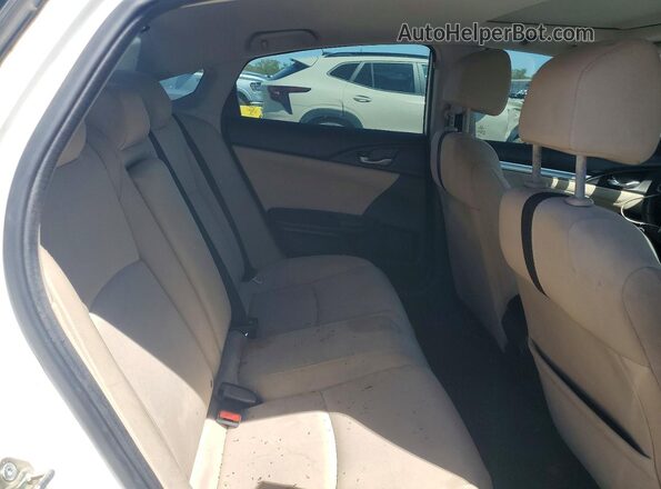 19XFC2F72GE047100 2016 HONDA CIVIC White Вид задньої частини салону