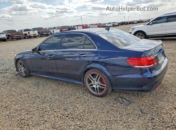 WDDHF5KB0GB191369 2016 MERCEDES-BENZ E Синий 