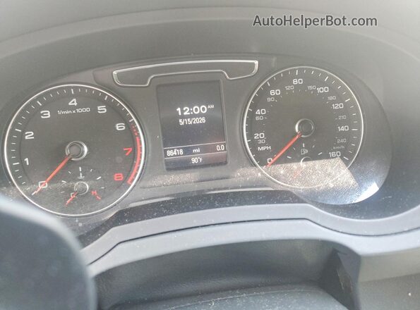 WA1GCCFS3HR006859 2017 AUDI Q3 White უკანა სავარძლების ხედი