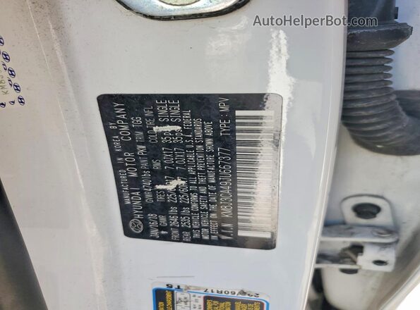 KM8J3CA49JU667377 2018 HYUNDAI TUCSON White 