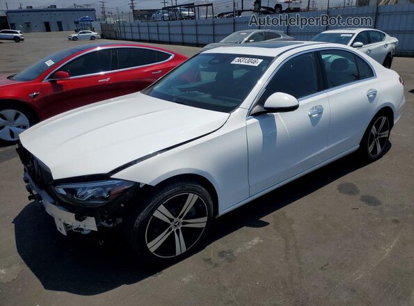 W1KAF4HBXSR258434 2025 MERCEDES-BENZ C White 