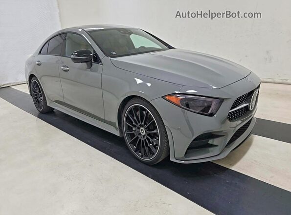 W1K2J5JB5MA089878 2021 MERCEDES-BENZ CLS-CLASS Gray Հետևի ձախ
