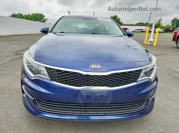 5XXGT4L31HG163043 2017 KIA OPTIMA Blue უკანა ხედი