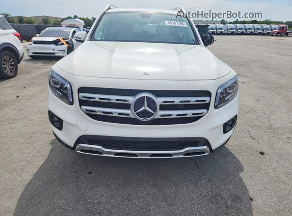 W1N4M4GB1MW130255 2021 MERCEDES-BENZ GLB-CLASS White Vista trasera
