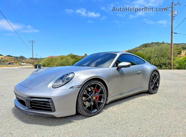 WP0AB2A96MS223242 2021 PORSCHE 911 Silver Հետևի աջ