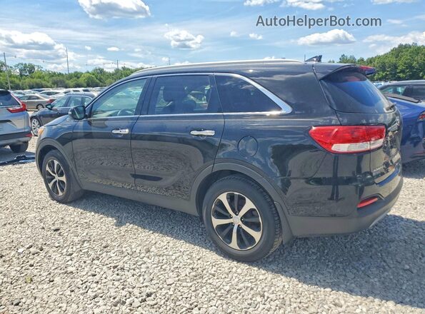 5XYPH4A13HG258797 2017 KIA SORENTO Black Trasero derecho