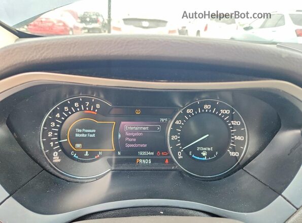 3LN6L5F93HR602113 2017 LINCOLN MKZ Blue Rear seats view