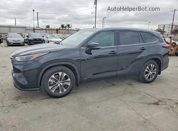 5TDKBRCH4SS668103 2025 TOYOTA HIGHLANDER Black Rear left