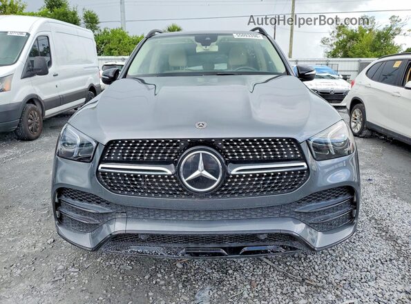4JGFB4KB3LA007965 2020 MERCEDES-BENZ GLE Gray უკანა ხედი