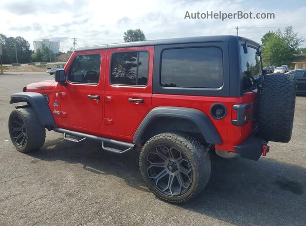 1C4HJXDG5KW528214 2019 JEEP WRANGLER Red 