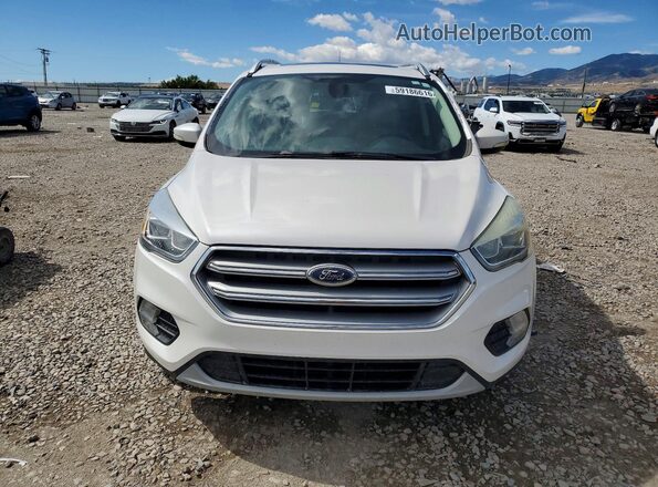 1FMCU9J97HUE04173 2017 FORD ESCAPE Белый Вид сзади