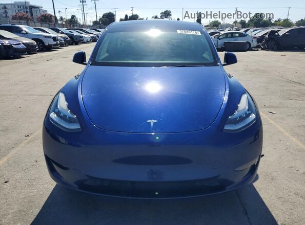 7SAYGDEE6PA041108 2023 TESLA MODEL Blue Вид ззаду