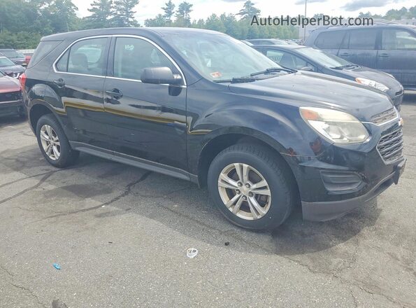 2GNFLEEK1G6264619 2016 CHEVROLET EQUINOX Black Вид спереду